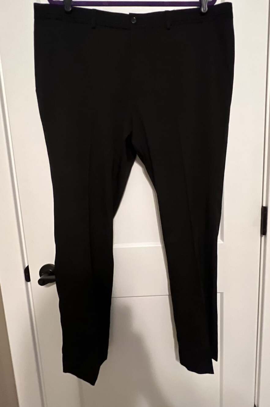 DKNY Dress Pants Size 40W x 30L Black